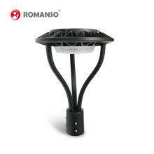 Etl Dlc Listed  60W 100W 150W Outdoor Weatherproof Garden Light Led Post Top For Garden Parking